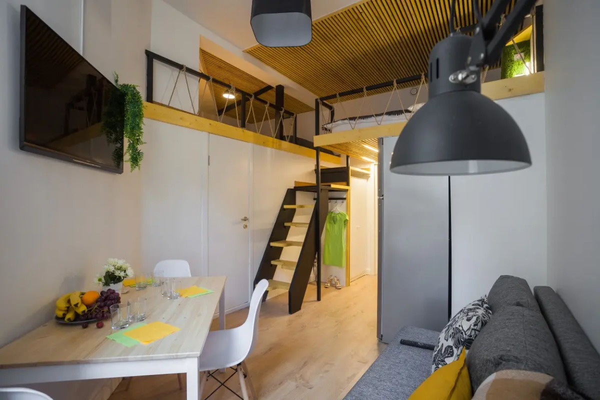 Двухуровневые апартаменты Apartico 1 на Коломенской