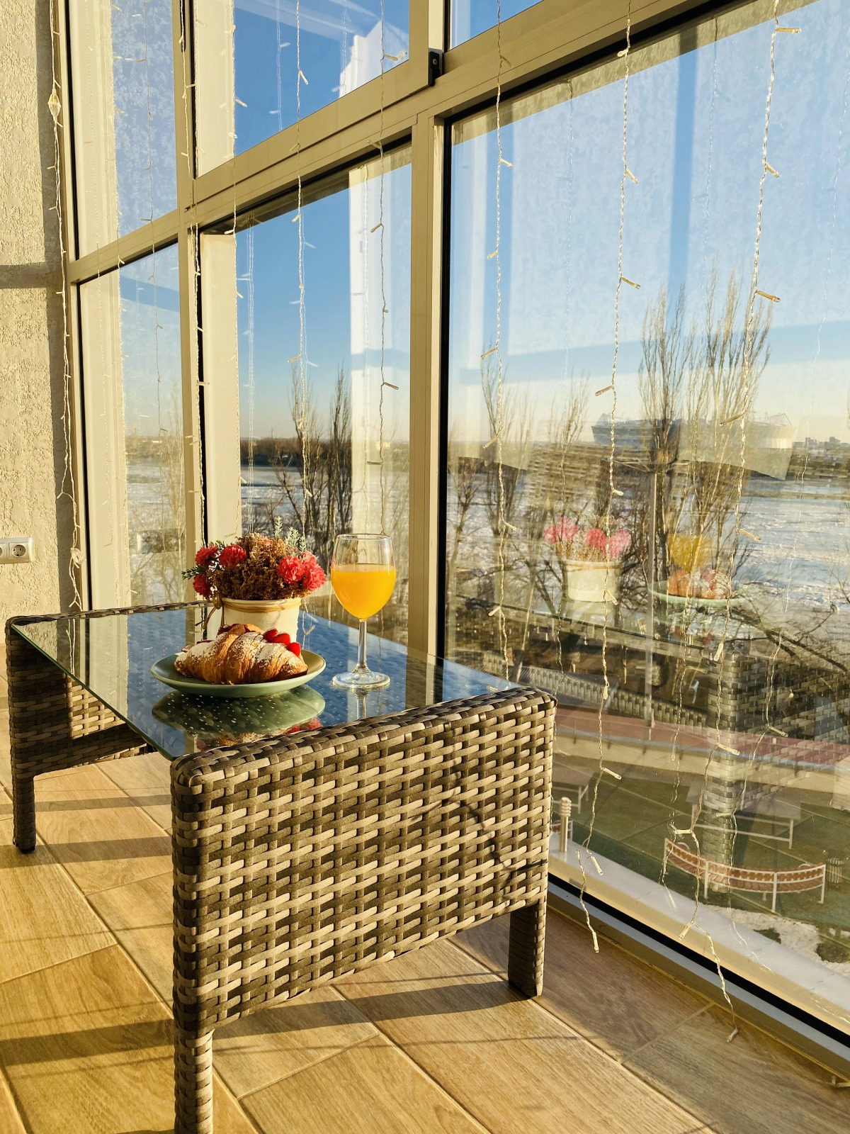 Квартира в жк Аквамарин с видом на реку Дон и стадион Ростов-Арена