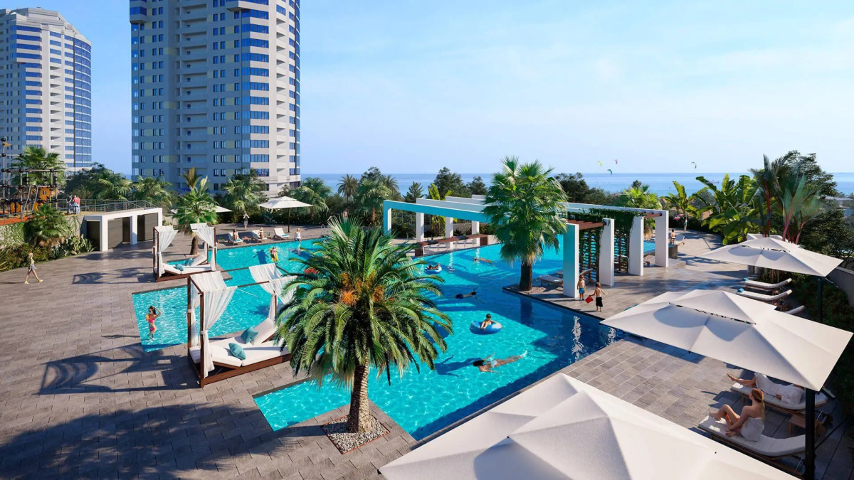 Квартира с Видом на Море с Отдельной Спальней