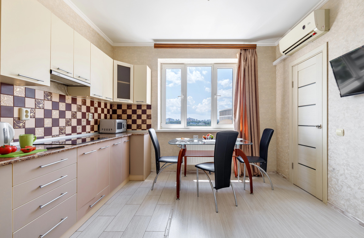 Апартаменты с Видом на Парк и Стадион Краснодар | Как в Европе, Только Дома by Depart Apart