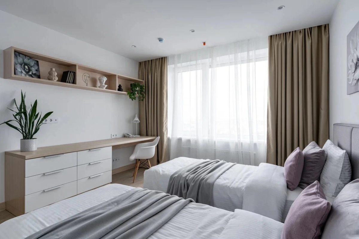 Апартаменты Selfy Apartment с панорамным видом на город и остров мечты