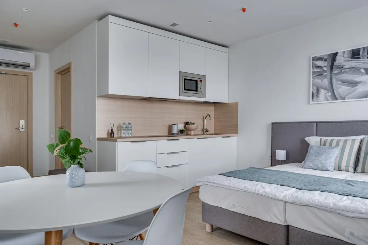 Апартаменты Luce Apartment с видом на город