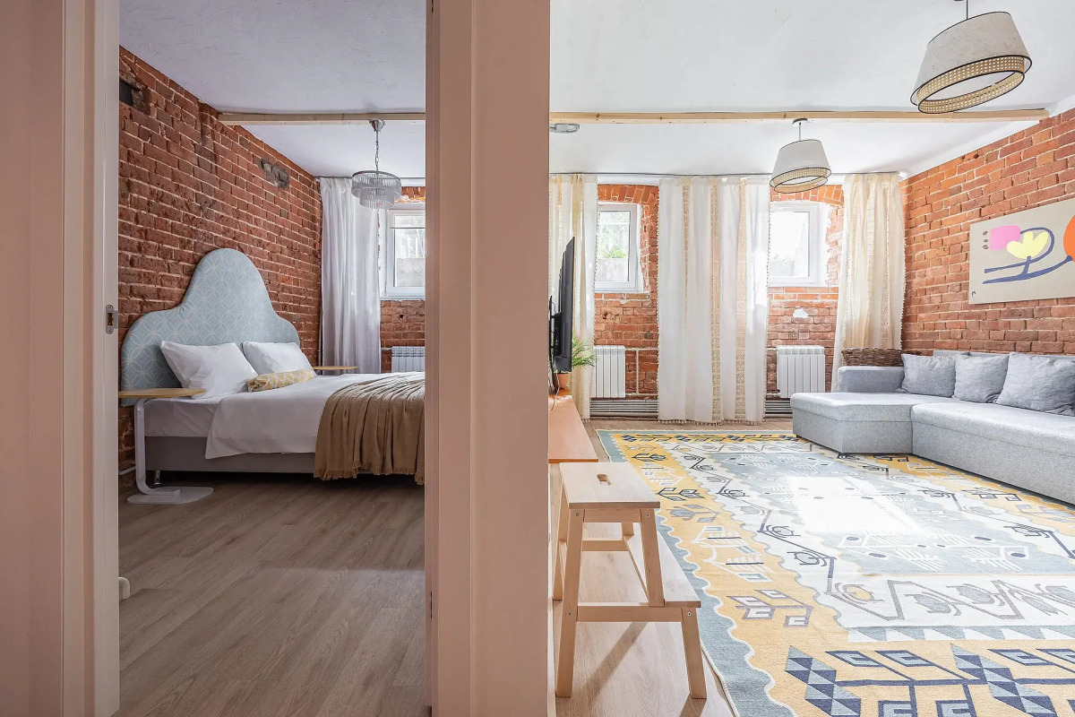 Апартаменты Большие апартаменты для семьи и компании