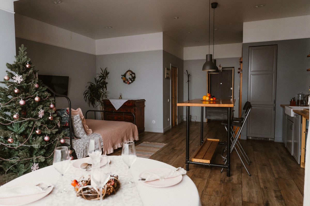 Апартаменты Дизайнерские с Панорамными Окнами