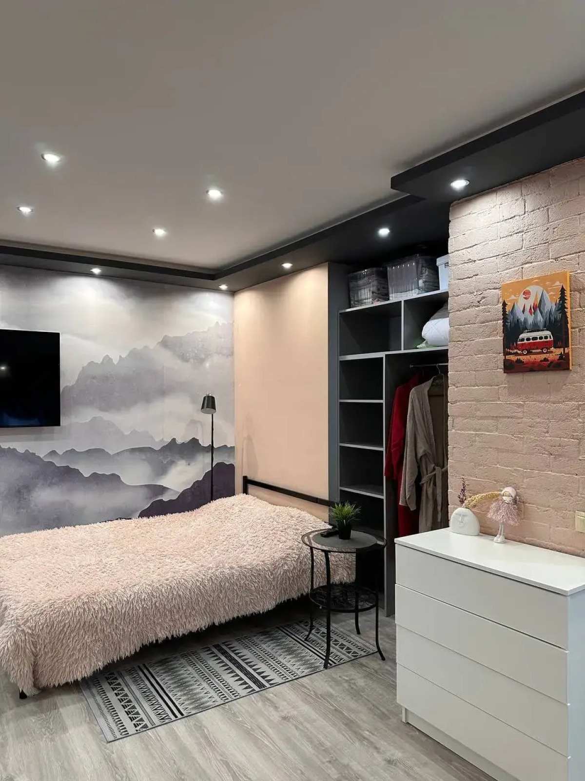 Квартира Уютная студия в центре Хибин