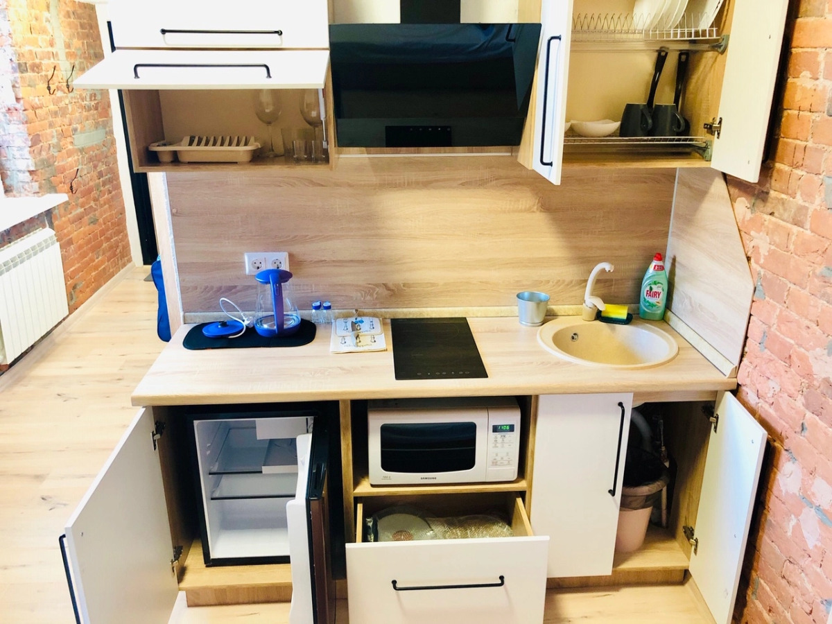 Апартаменты Студия Green на Фокина