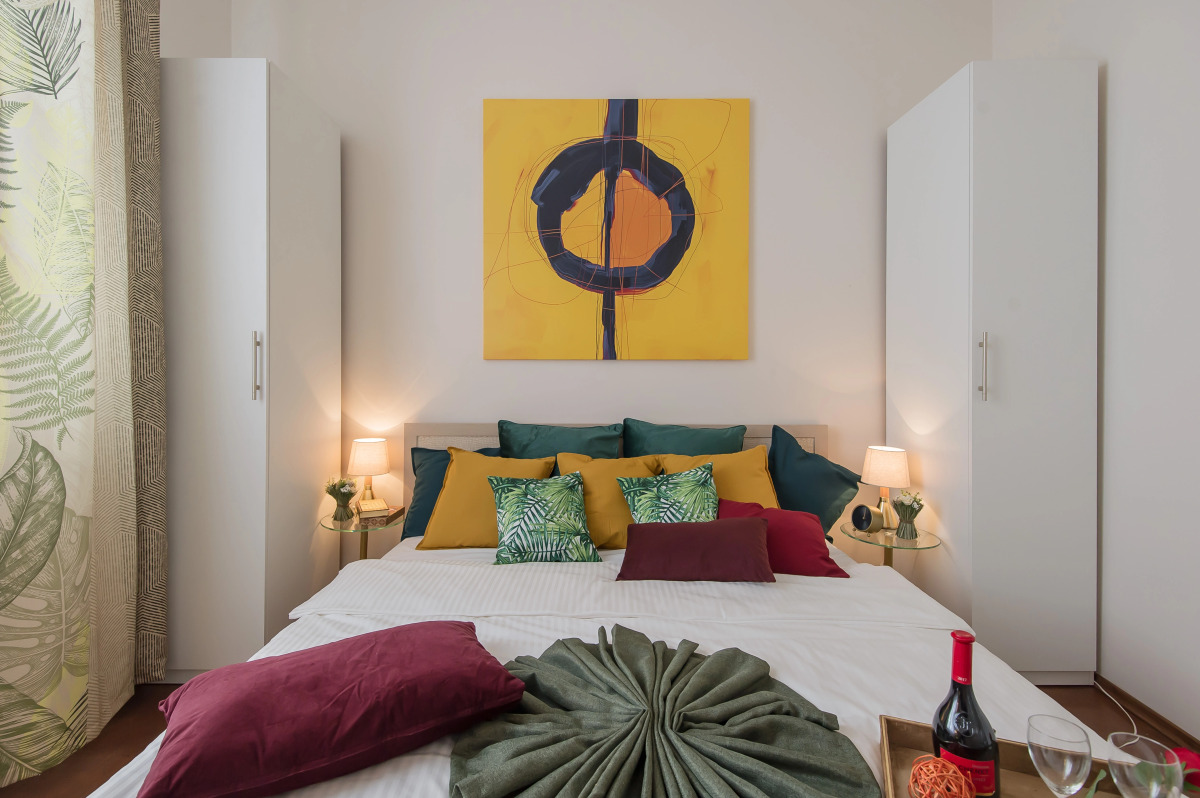 Квартира GM Apartments Стильная Трехкомнатная на Бульварном кольце