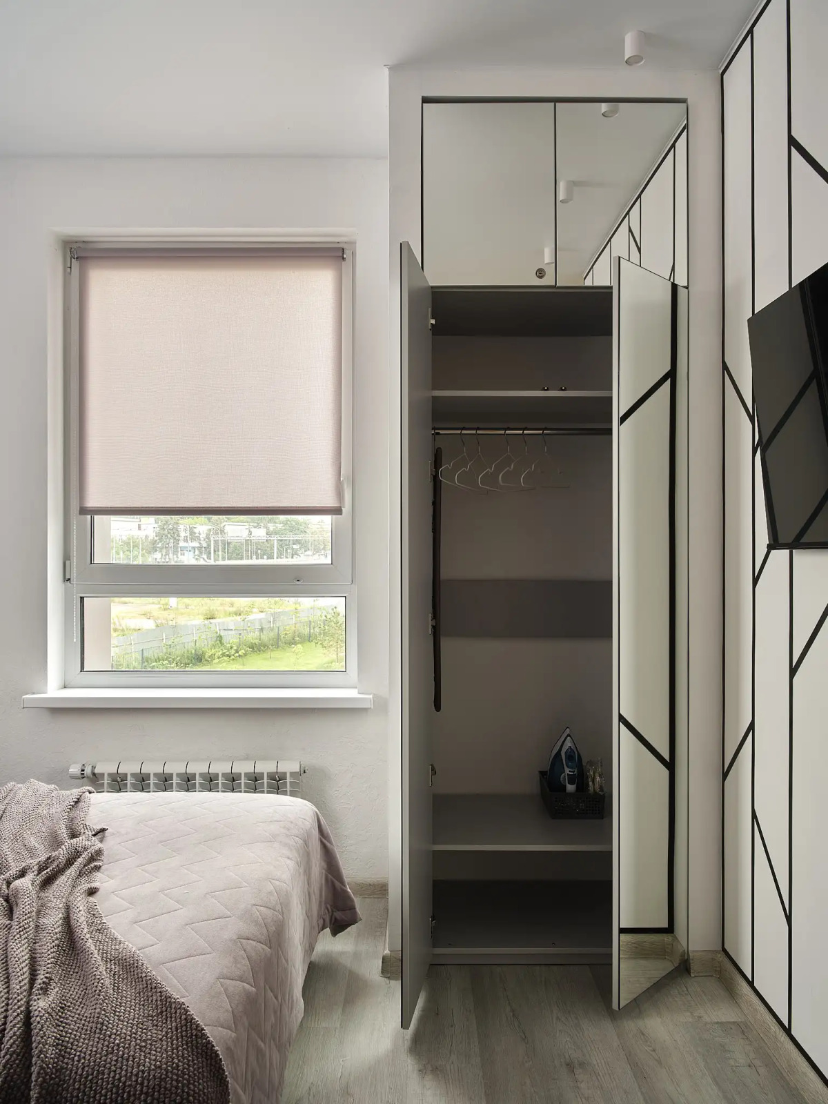 Апартаменты Уютная новая студия у метро Спартак