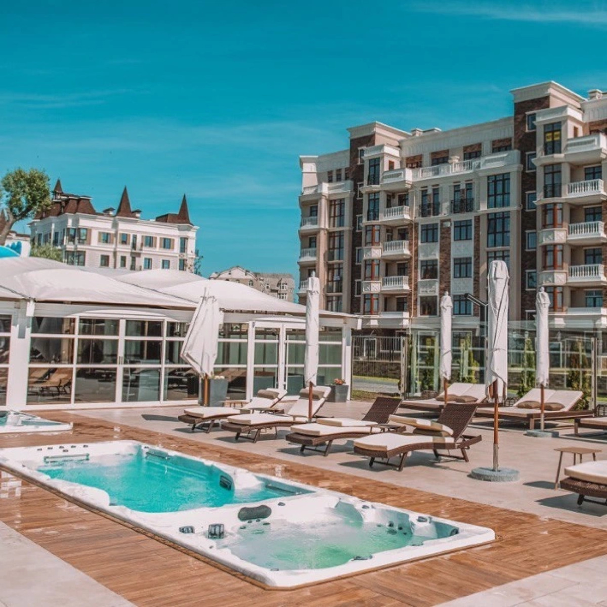 Квартира Апартамент-Студия с Террасой Apart Zelenogradsk