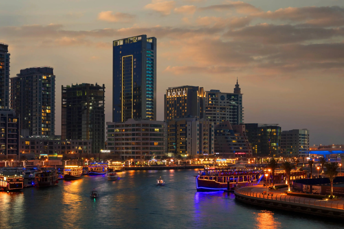 Отель Rove Dubai Marina
