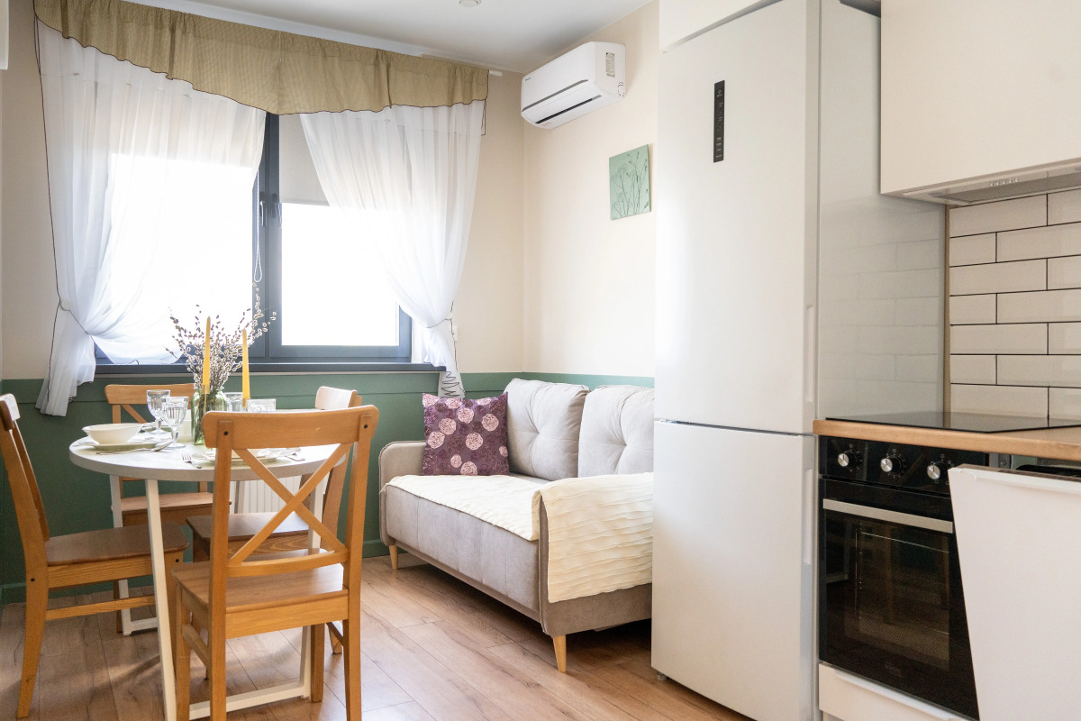 Апартаменты Сияние УК Атмосфера с видом на горы