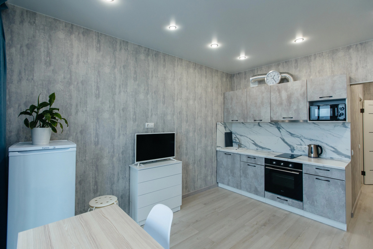 Квартира Комфортная Двухкомнатная с Видом на Реку