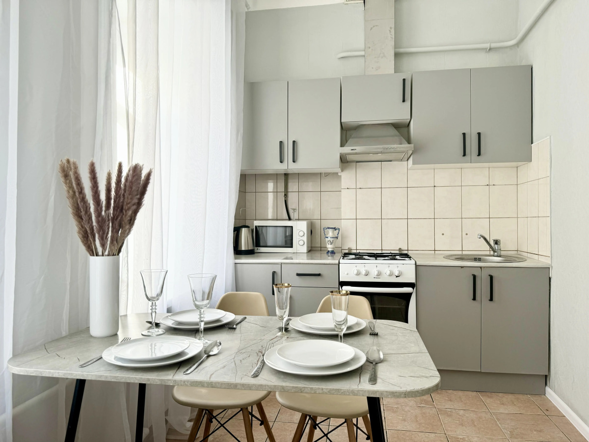 Квартира Уютная Квартира с большой кухней