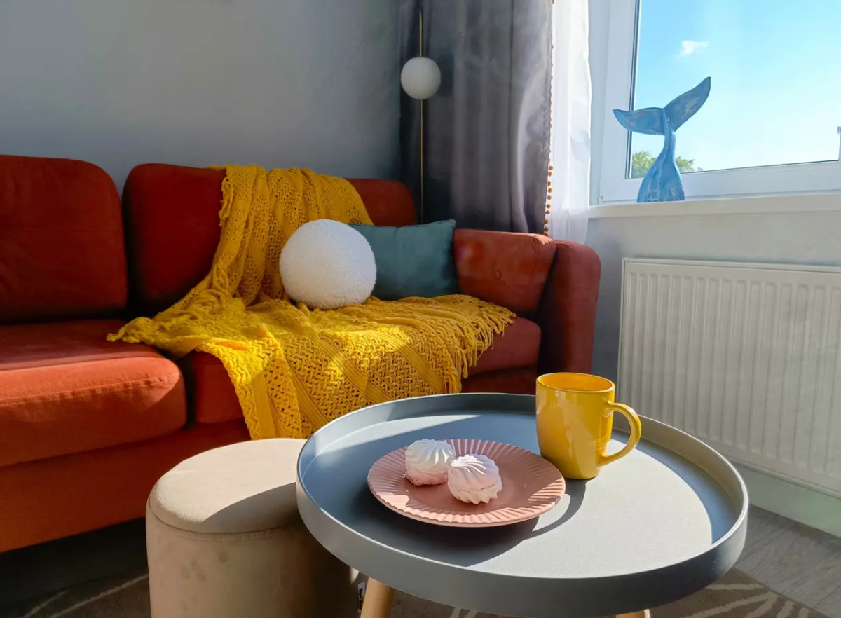 Апартаменты Рыба-Кит в современном комплексе на Яблоневой