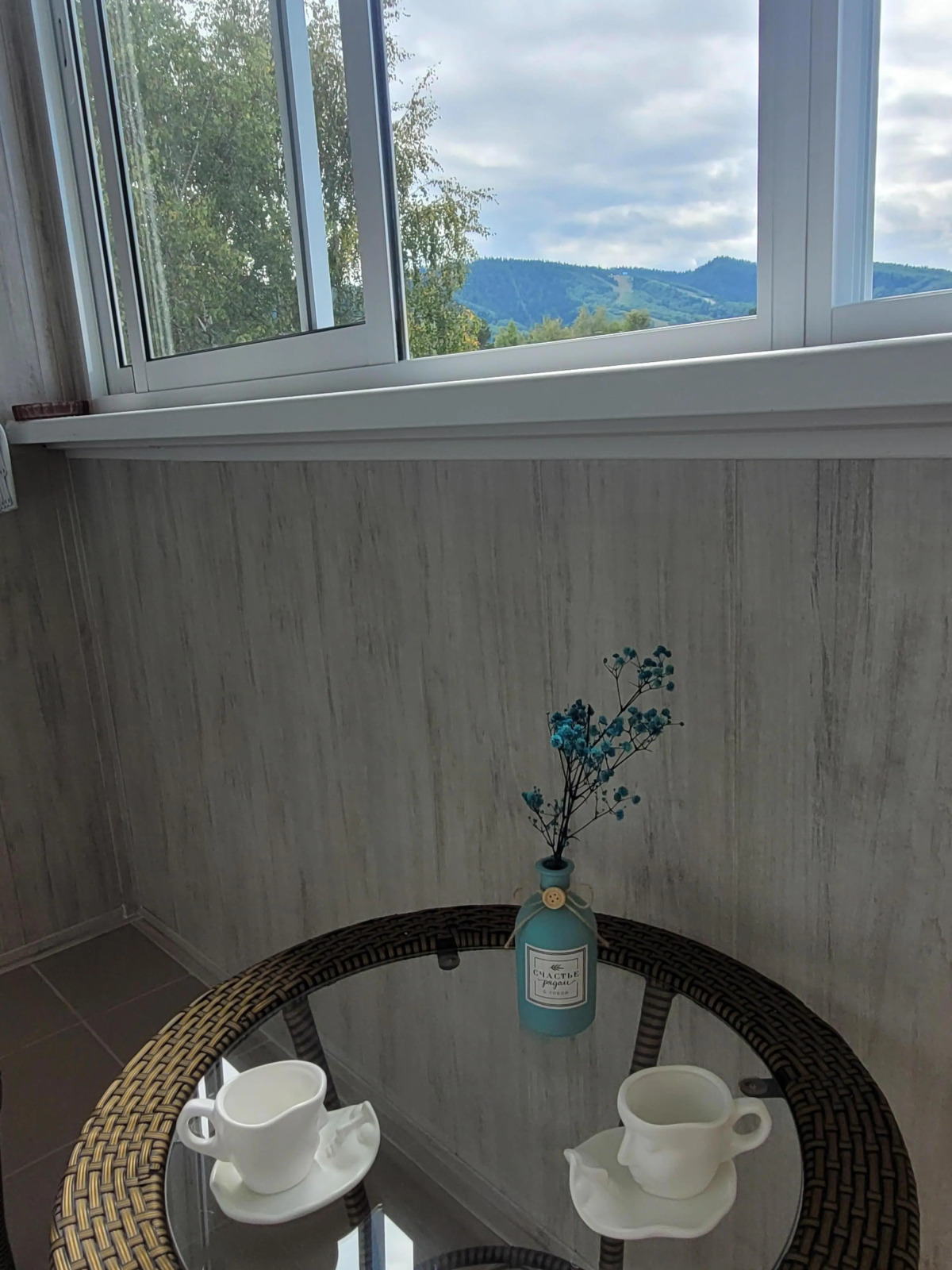 Квартира с великолепным видом на горы