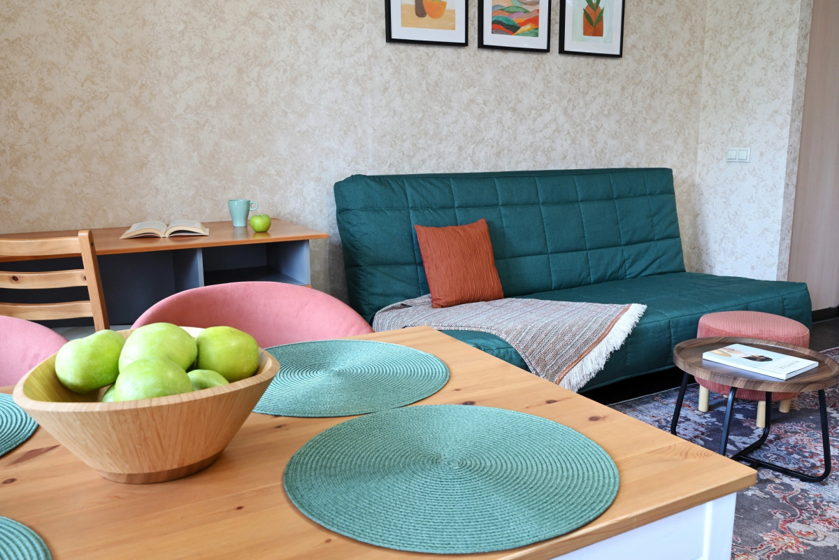 Апартаменты студия в центре ЖК Clover hose