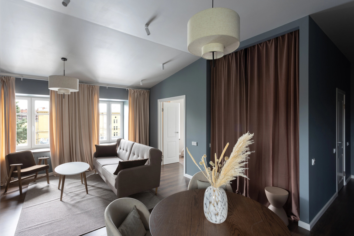 Апартаменты Mosaic на Тележной 29А Blue