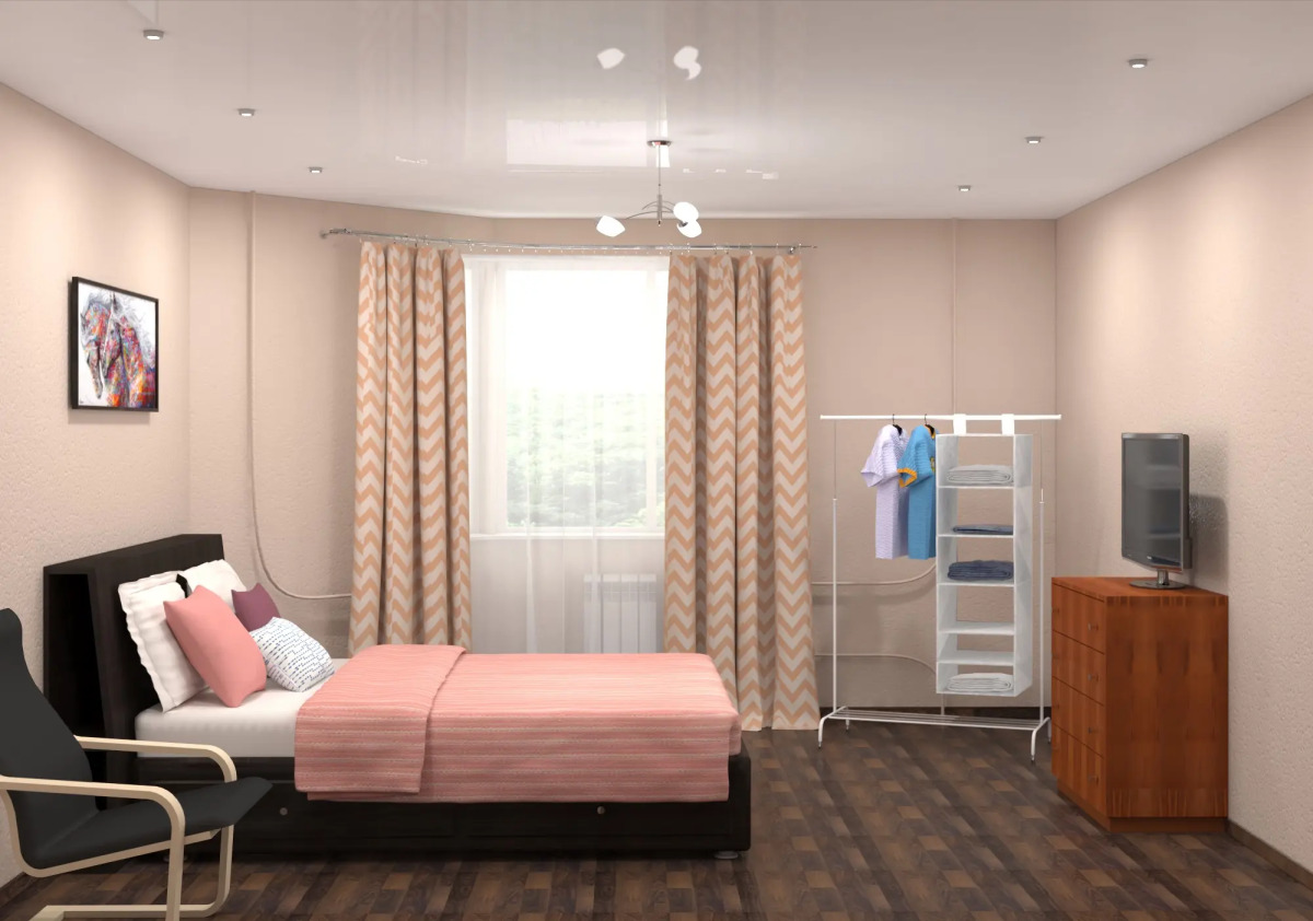 Апартаменты Истоман 2+2 с видом на Лес