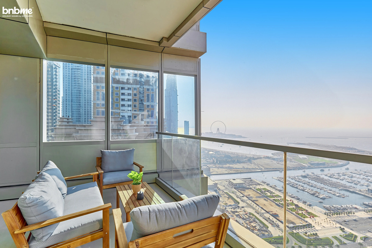 Апартаменты Bnbmehomes 54th Floor Sea View Heart of Marina - 5407