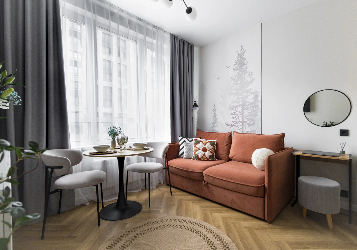 Квартира Студия Осенний Лес в ЖК Прокшино