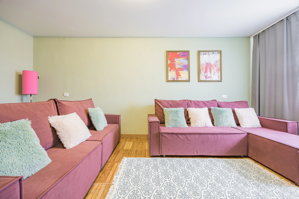 Квартира светлая и просторная