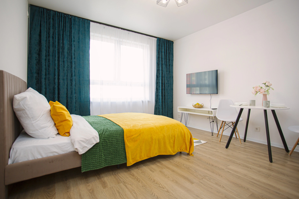 Апартаменты Студия Изумруд в ЖК Волга Парк