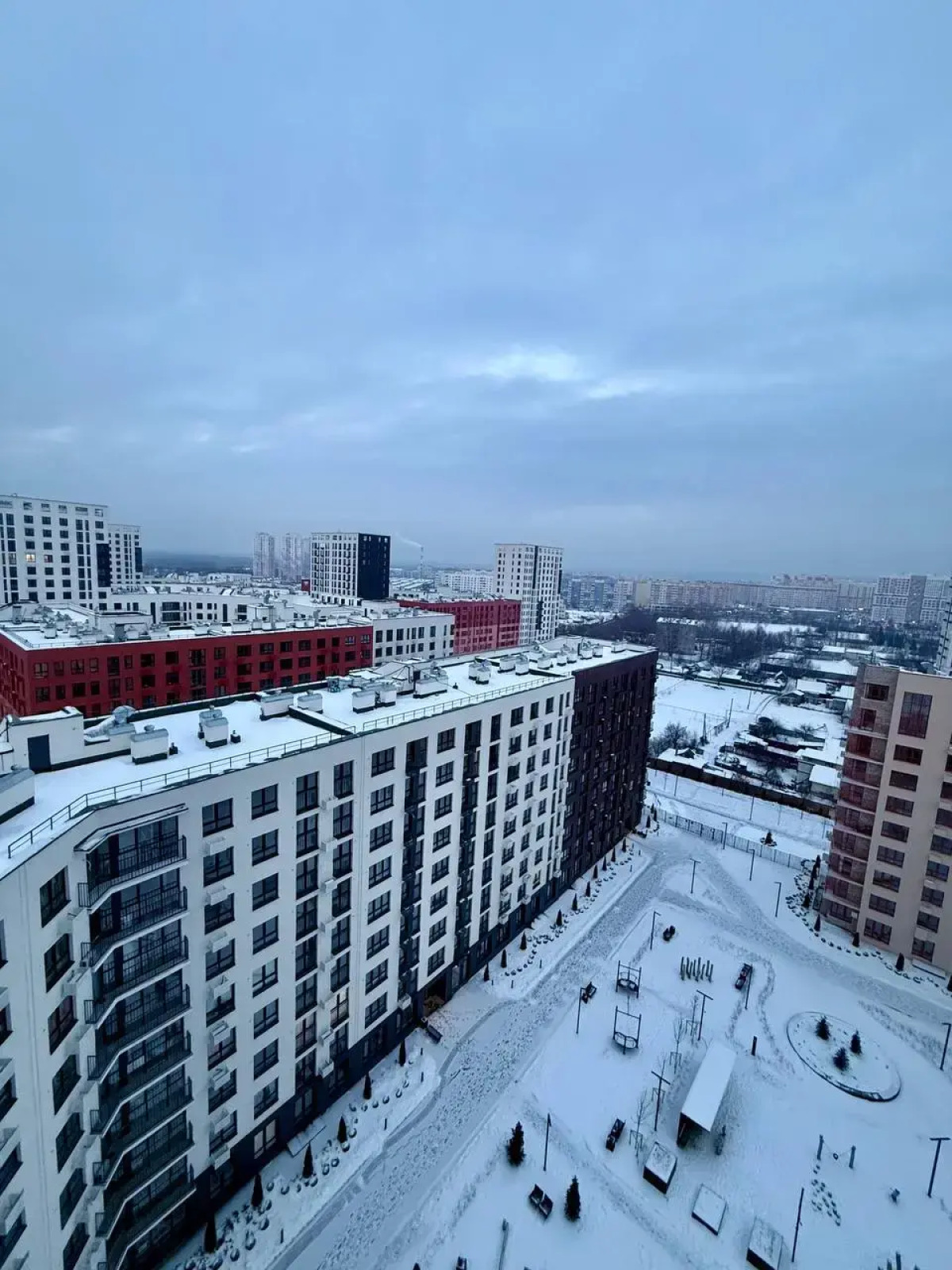 Квартира Новая с Потрясающим Видом на Город