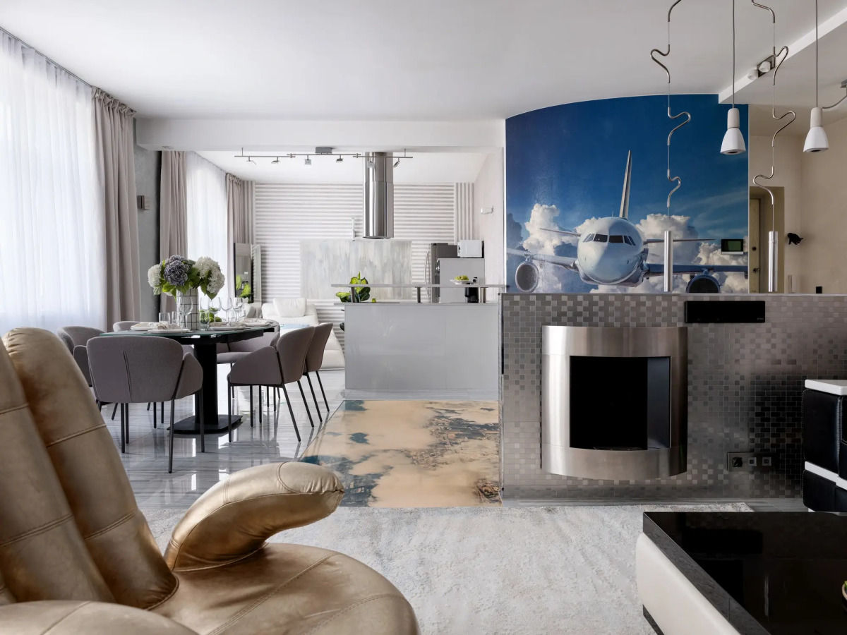 Квартира GM Apartments Трехкомнатные на Новинском бульваре