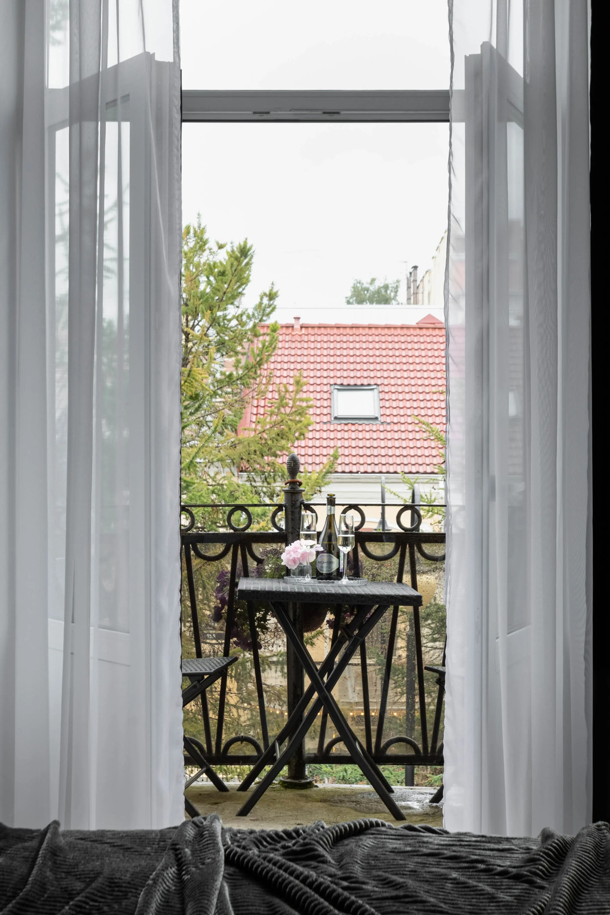 Апартаменты с Балконом в Центре Города