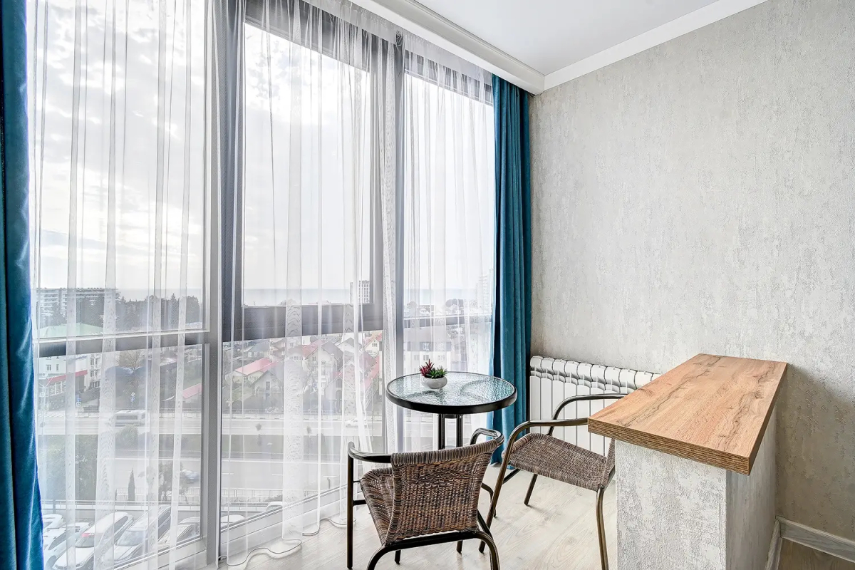 Апартаменты MorskayaSimfonya2 с панорамой на море и бассейном на территории