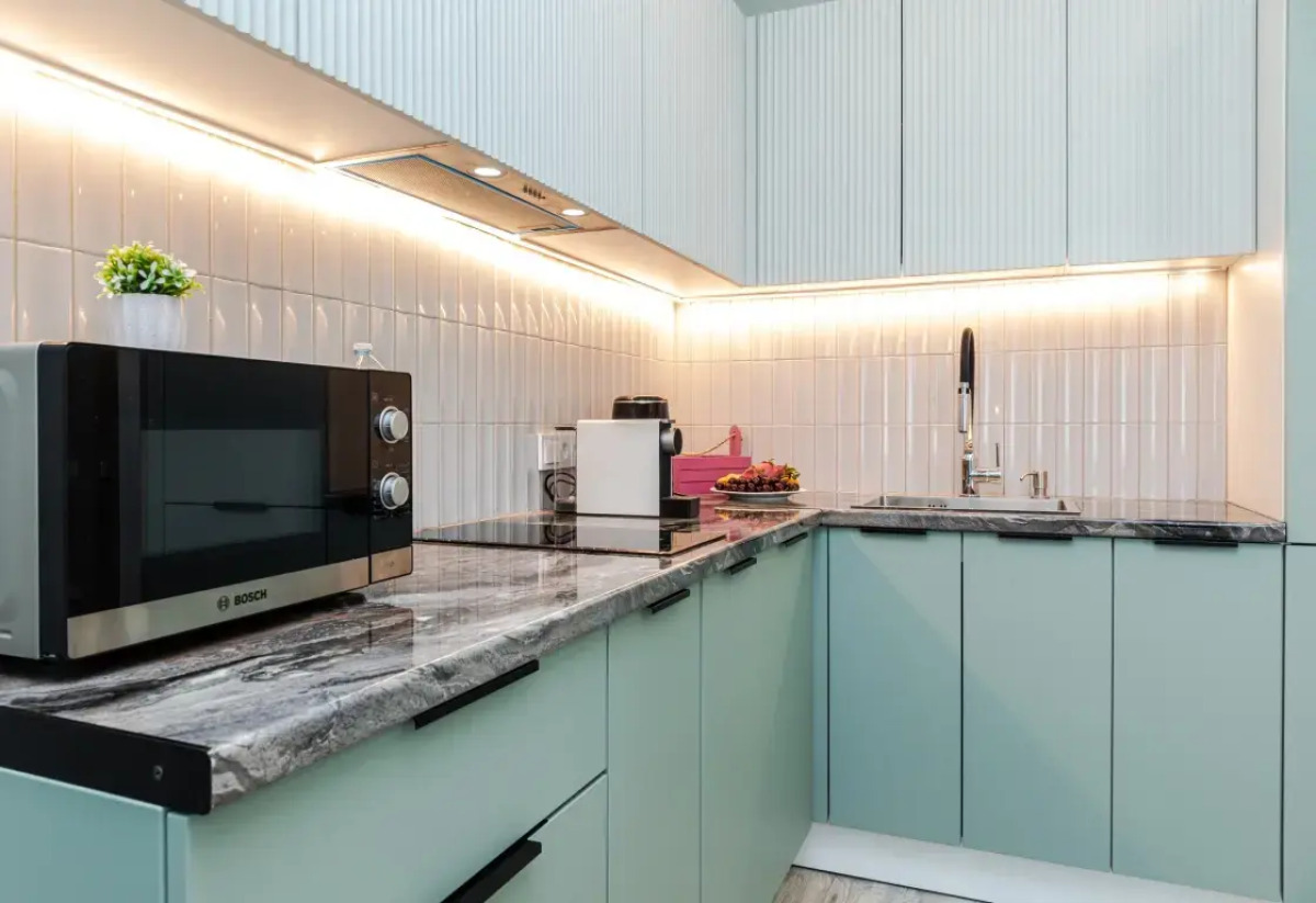 Апартаменты «Голубика, комфорт» в районе ВДНХ «Эстет Апарт»