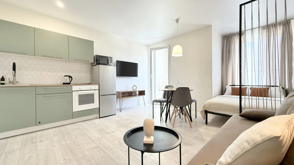 Апартаменты Hugge Place у Аквапарка Объект 56