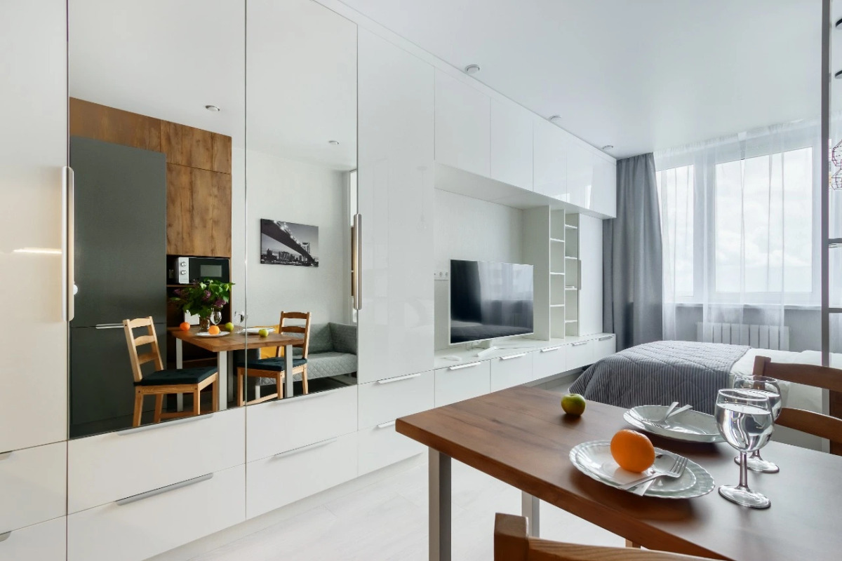 Апартаменты Дом у Дона Студия с видом на Дон (23 этаж)