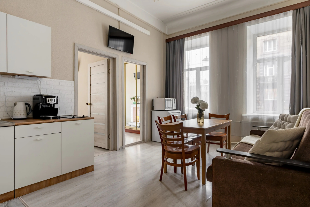 Апартаменты Двухкомнатные на Василеостровской