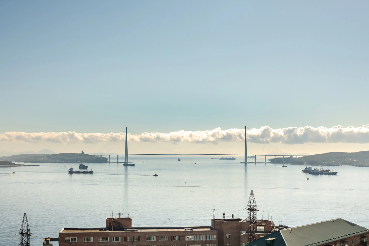 Уютная квартира-студия с шикарным Видом на море и мост