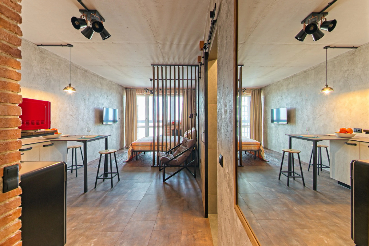 Апртаменты AtHome Apartments Bratskaya