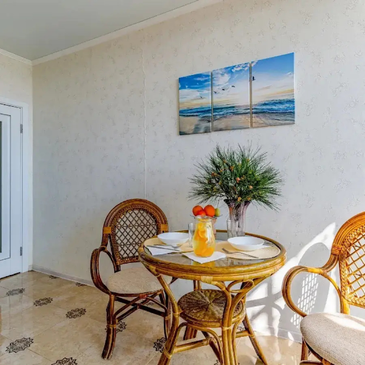 Квартира светлая с видом на море