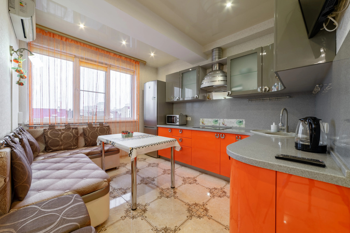 Квартира Просторная для 6х гостей с камином и видом на море