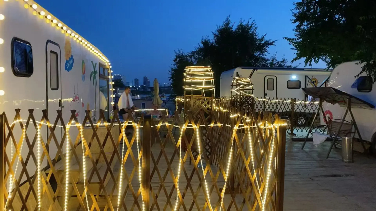 Пляжный Трейлер Кунгасный