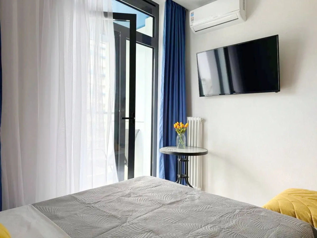 Апартаменты 129 с балконом и видом на море в элитном ЖК Кислород