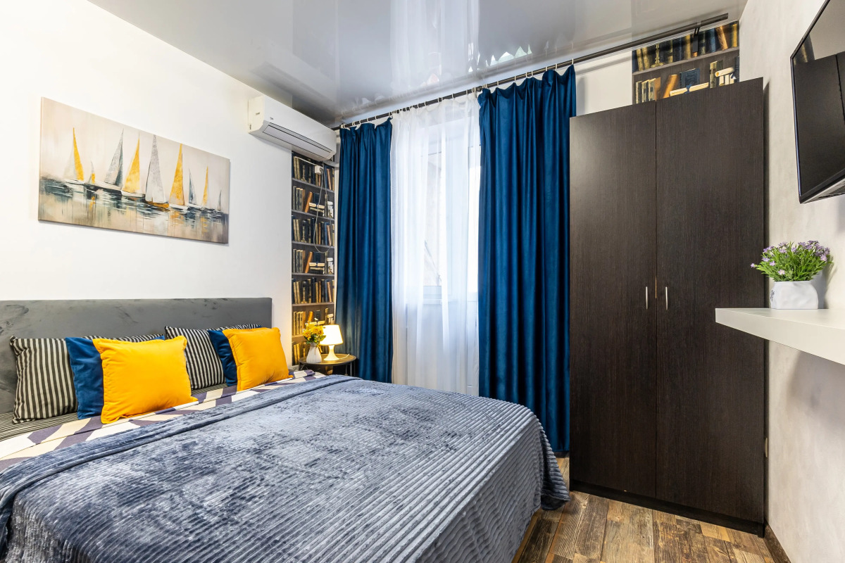 Квартира студия с балконом