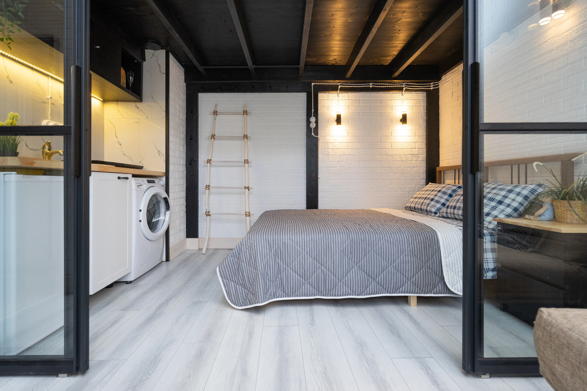 Квартира с Сауной, Камином и Кондиционером Лофт Центр Кремль Казань