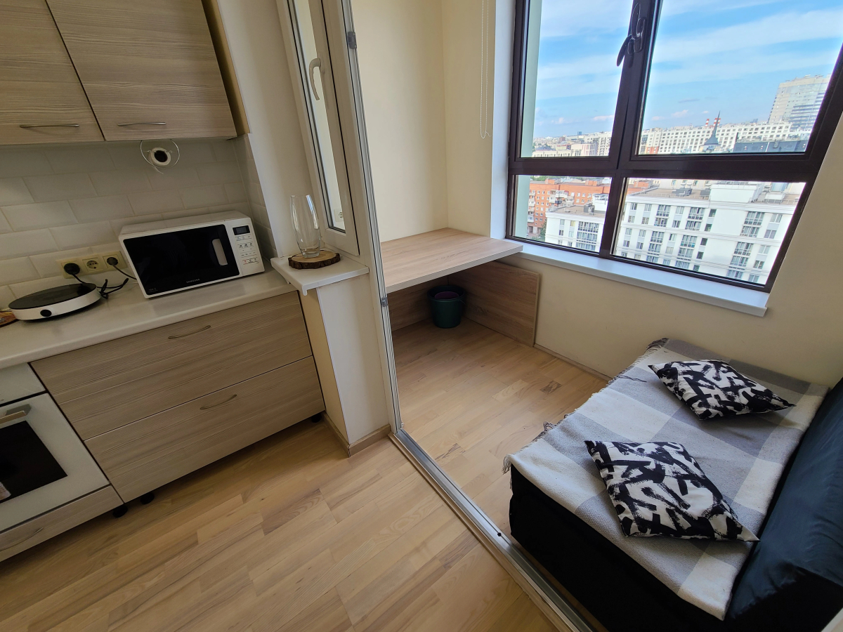 Апартаменты на Фрунзенской с видом на город