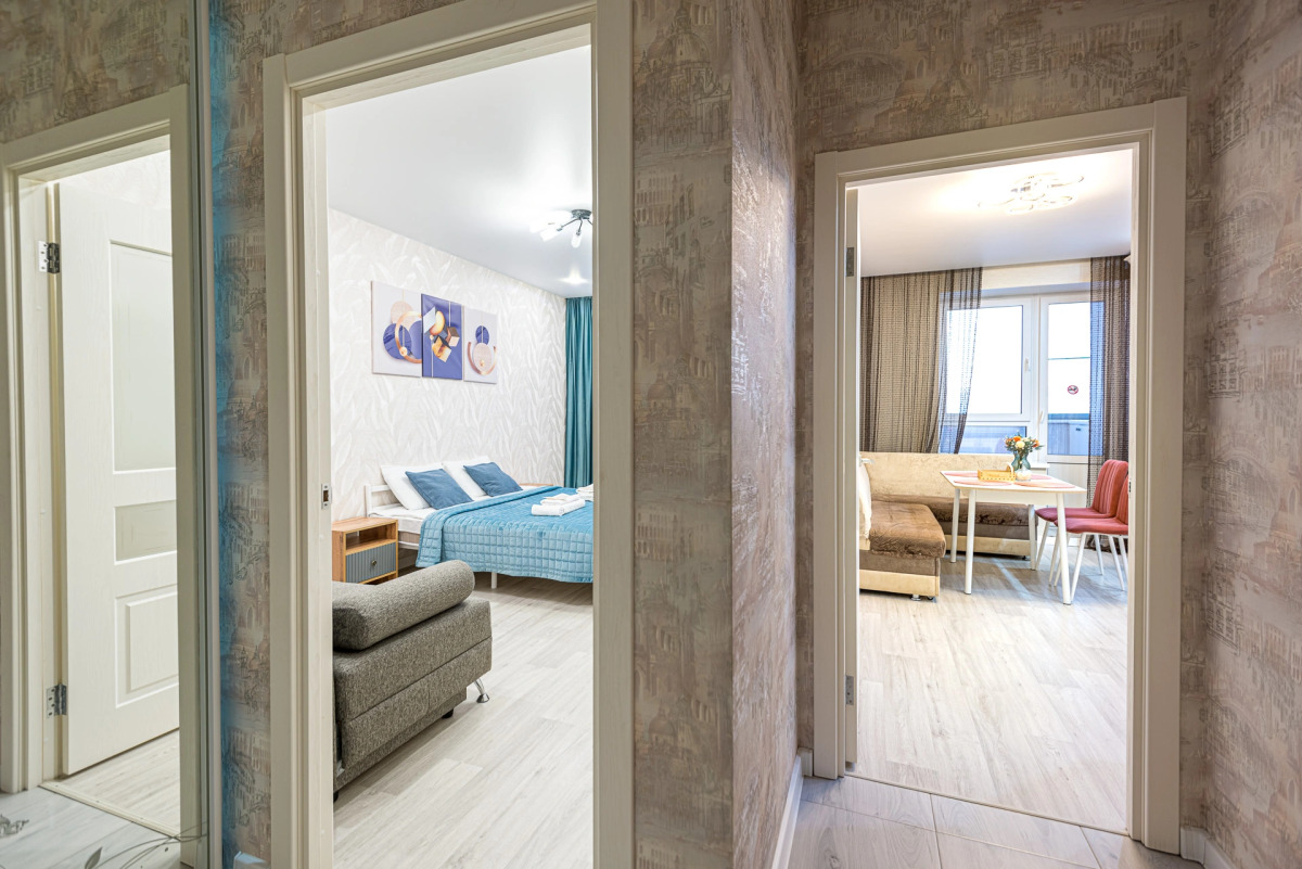 Квартира 1-к в центре рядом с ТЦ Мега Молл от RentAp 5 сп.мест