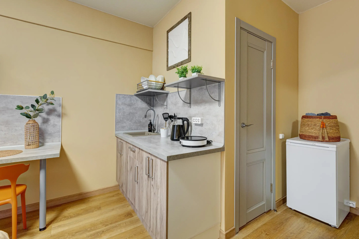 Апартаменты Улучшенная Студия Лотос Светлый Дом