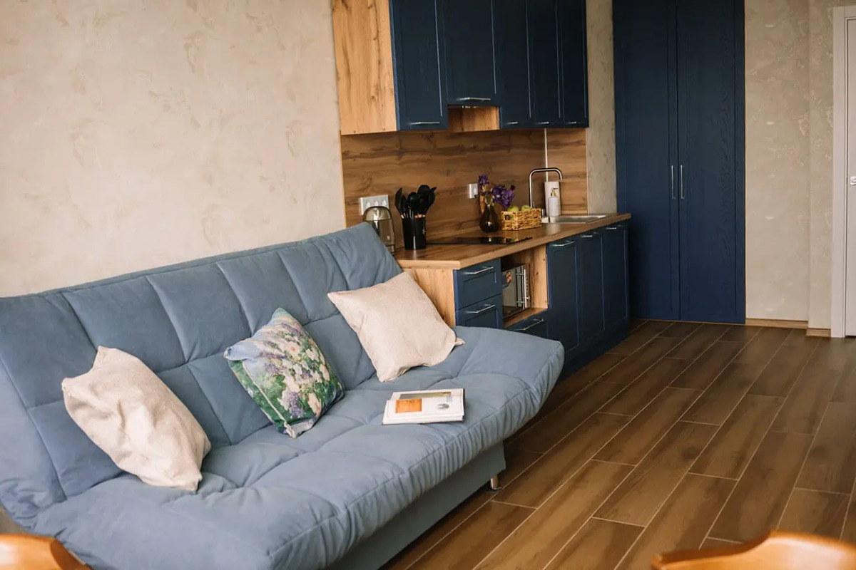 Квартира в новостройке с видом на речку