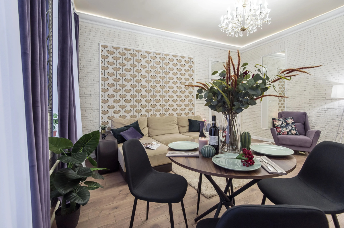 Квартира GM Apartments Стильная Двушка на Арбате