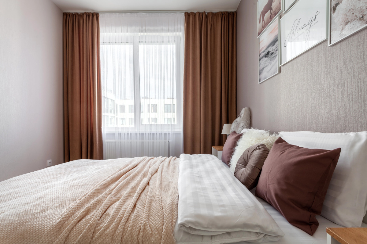 Апартаменты Prudius Apart двухкомнатные у СКА арены