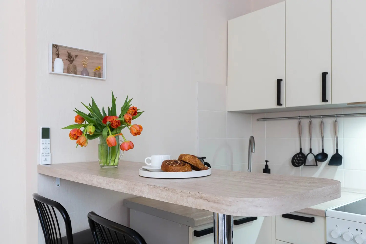 Квартира Студия рядом с центром, с кондиционером