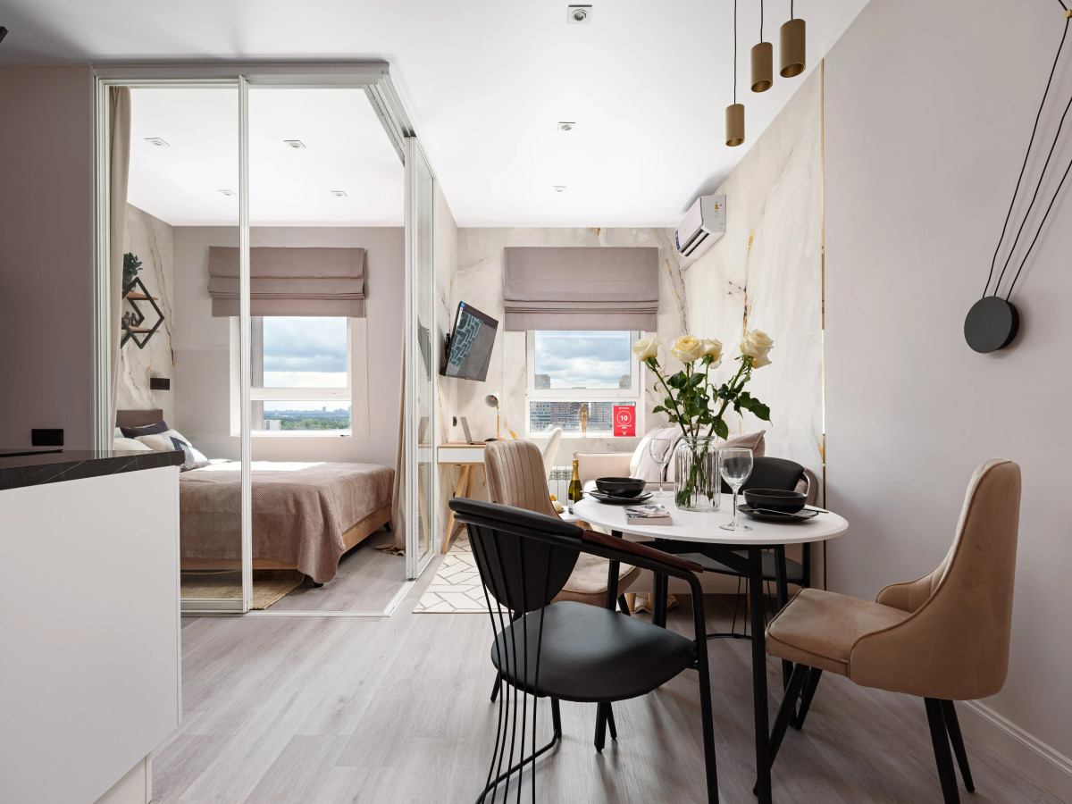 Апартаменты ДВА ГОРОДА у метро Спартак